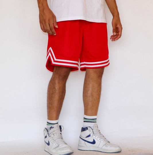 Red Basketball Shorts